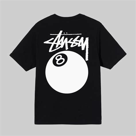 STUSSY 8 BALL SS T-SHIRT BLACK | Stussy Tees