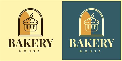 Bakery house logo illustration template design 4187275 Vector Art at Vecteezy