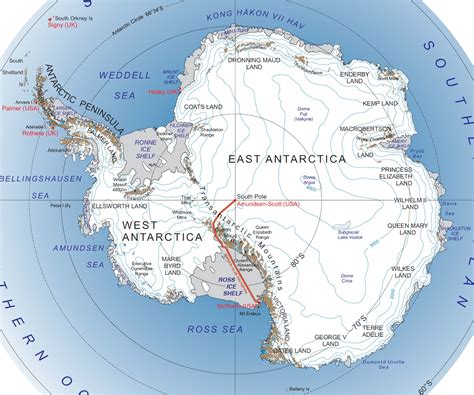 south pole map | rubanko