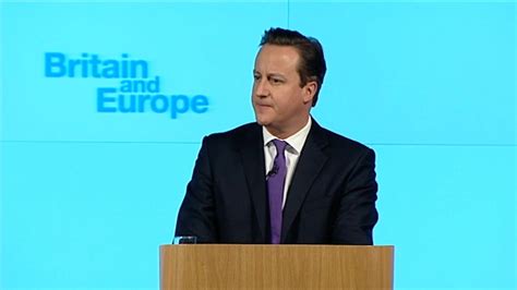 David Cameron speech: UK and the EU - BBC News