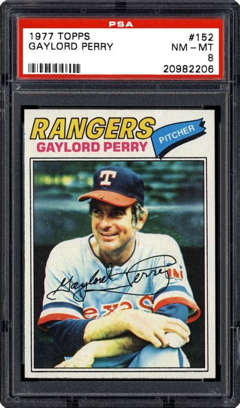 1977 Topps Gaylord Perry | PSA CardFacts™