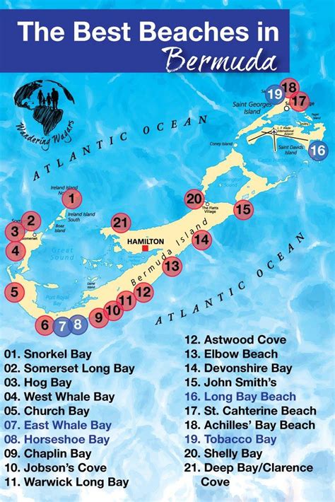 Horseshoe Bay Bermuda Map