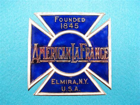 American Auto Emblems: AMERICAN LAFRANCE