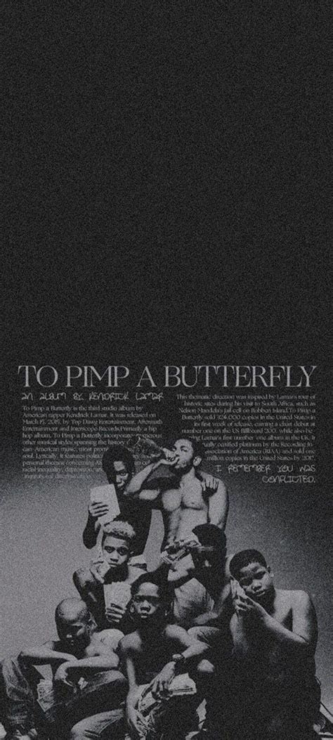 Kendrick Lamar | To Pimp A Butterfly | TPAB | Mobile Wallpaper