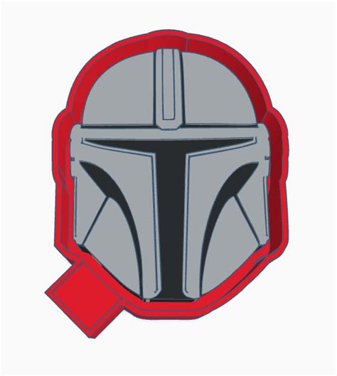 Mandalorian helmet clipart I made, took me all day but it was - Clip ...