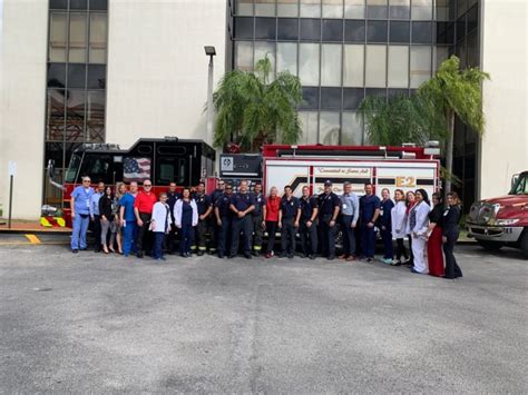 Hialeah Hospital and Hialeah EMS Come Together to Support Heart Month ...