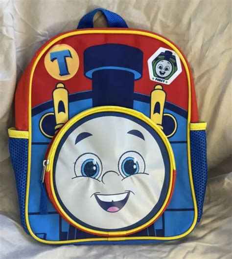 THOMAS THE TANK Engine Youth Kids' Percy Backpack 12" x 10" x 4" $13.30 - PicClick