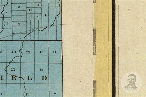 Vintage Monroe County NY Map 1829 Old New York Map | Etsy