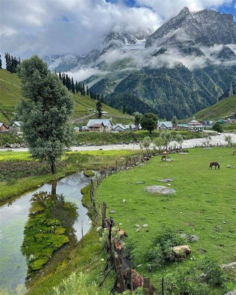 Sonmarg, Kashmir | Mountains aesthetic, Pretty landscapes, Beautiful ...