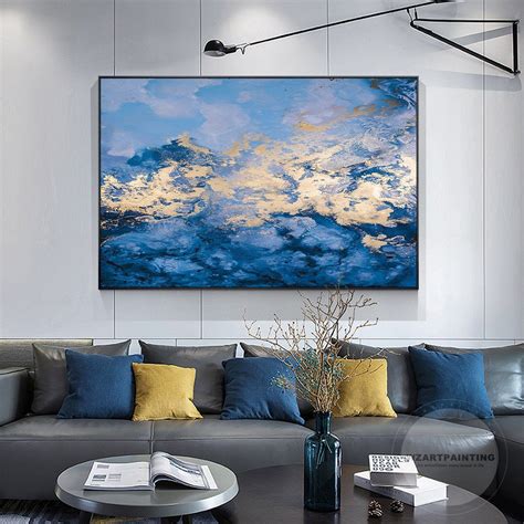 20++ Blue Wall Art For Living Room - PIMPHOMEE