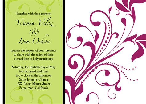 13 Wedding Graphics For Invitations Images - Free Wedding Invitation Clip Art, Vector Graphic ...