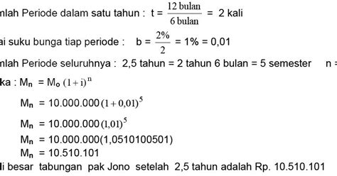 Soal Bunga Majemuk | LEMBAR EDU