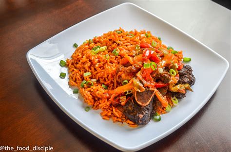 Jollof Rice and Peppered Beef | Jollof rice, Easy meals, Food