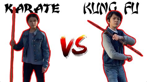 Karate VS Kung Fu - YouTube