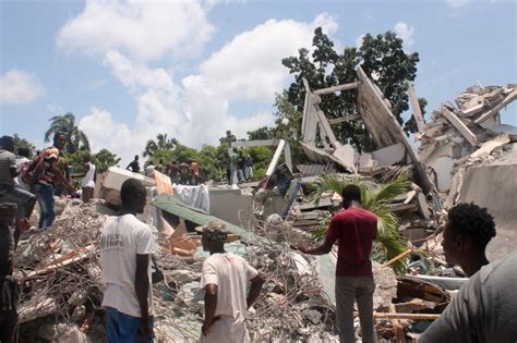 Haiti quake toll soars to 1,297 as storm threatens rescue effort | The Times of Israel