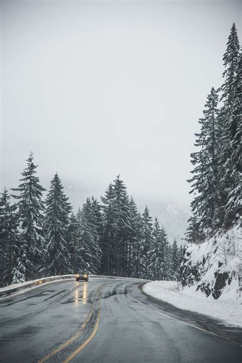 Winter road in Canada | Wanderlust decor, Life is an adventure, Wanderlust travel