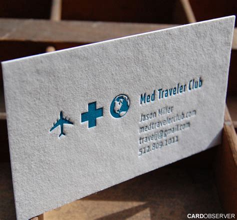 Med Traveler Business Card| CardObserver