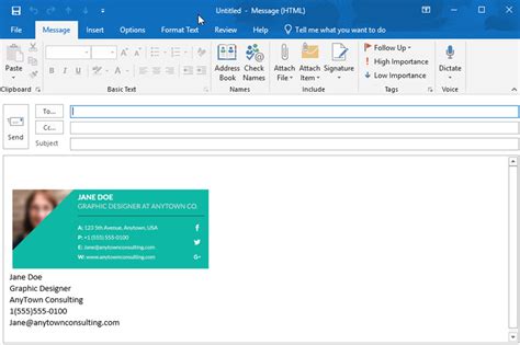 How to Add a Professional Outlook Email Signature Quickly
