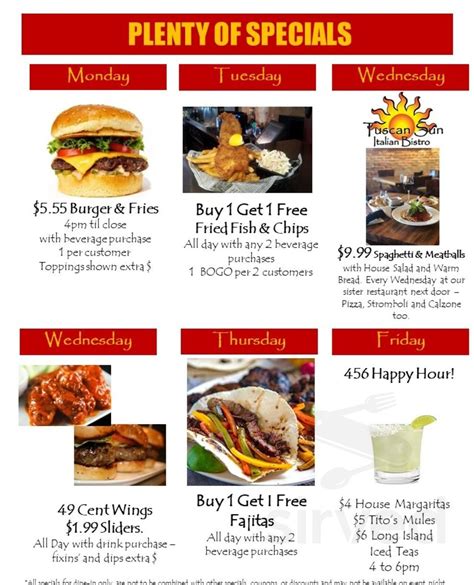 Tarpon Tavern menus in Tarpon Springs, Florida, United States