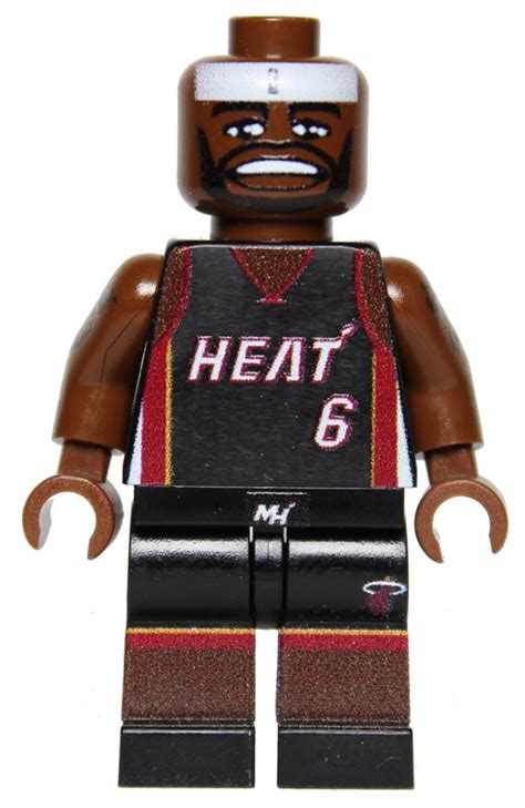 LEBRON JAMES Miami Heat Basketball Custom Printed Figure made