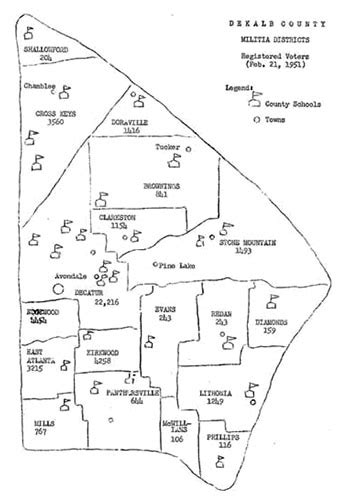 DeKalb History Center Archives: Map Collection | DeKalb County, Georgia