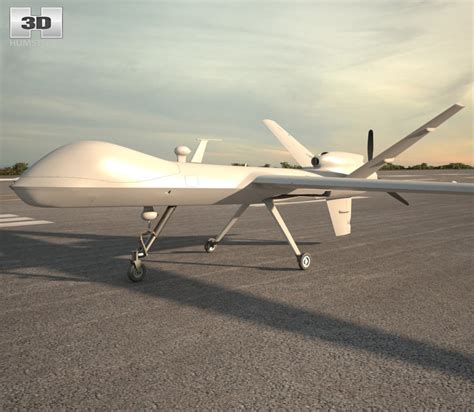 General Atomics MQ-9 Reaper 3D model - Aircraft on Hum3D