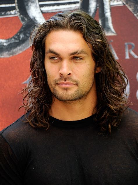 View Long Jason Momoa Hairstyle PNG