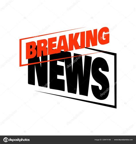 Breaking news minimalistic logo icon for News Entertaining show Stock Vector Image by ©Taawon ...