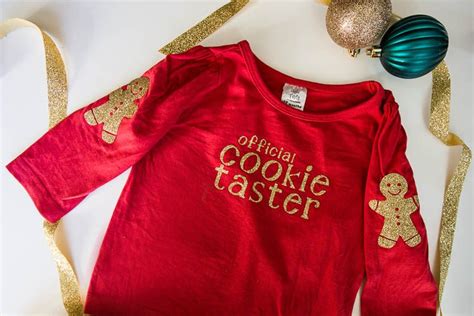 DIY Christmas Shirt For Kids - Small Stuff Counts