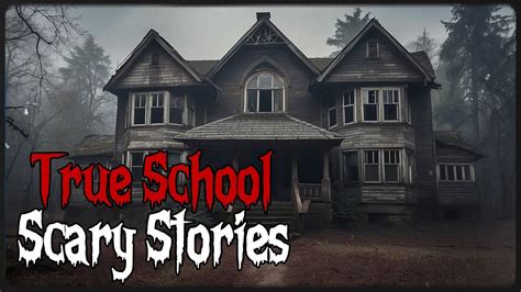 3 CREEPY TRUE SCHOOL SCARY STORIES - YouTube