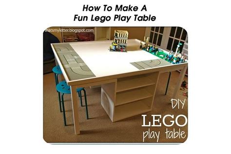 How To Make A Fun Lego Play Table