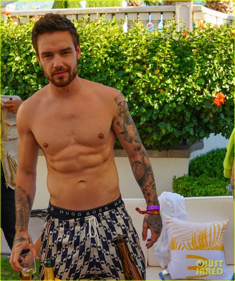 Liam Payne Shows Off Ripped Shirtless Body at Coachella Party with Gigi ...