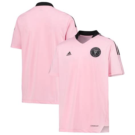 Youth Inter Miami CF adidas Pink 2021 Training Jersey