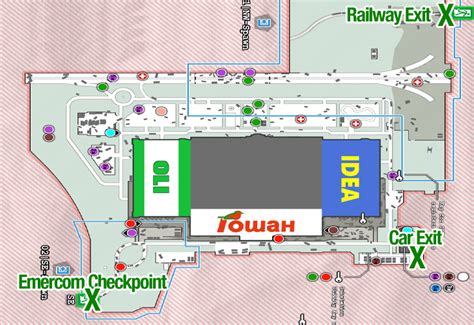 Interchange Map Tarkov Railway