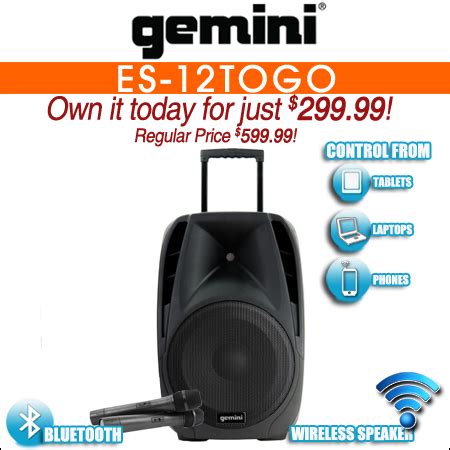 Gemini DJ Speakers | DJ Audio | Chicago DJ Equipment