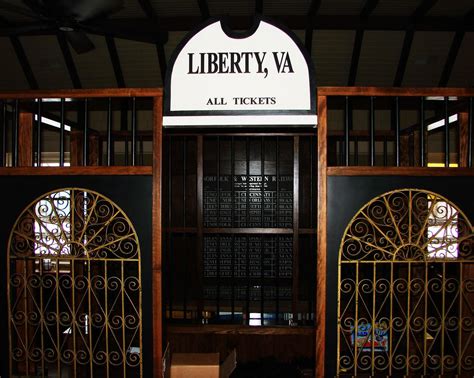 Liberty Station menu in Bedford, Virginia, USA