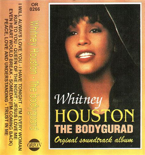 Whitney Houston - The Bodyguard (Original Soundtrack Album) (Cassette ...