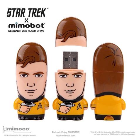 Star Trek X Mimobot USB Flash Drive Series | Gadgetsin