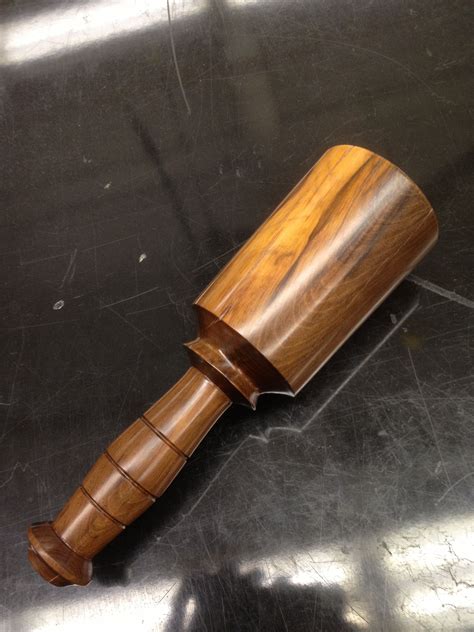 Carving mallet made from iron wood | Diy woodworking, Mallets, Hammers