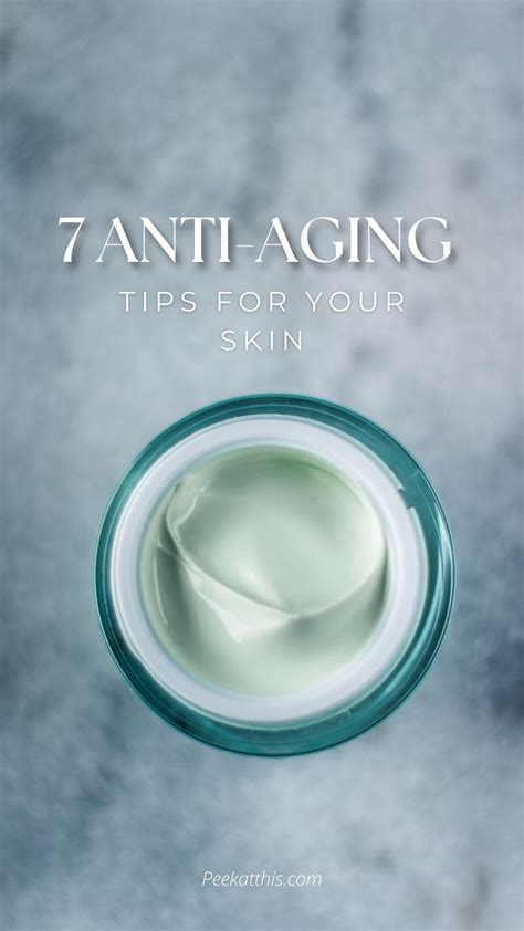 7 Anti-Aging Tips for Your Skin