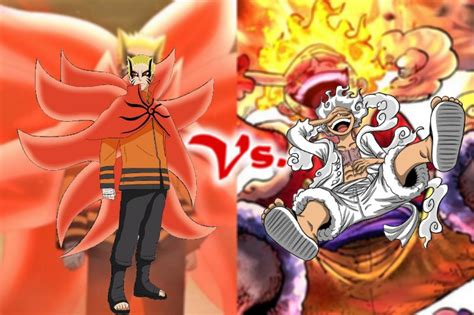 Naruto vs Luffy: Is Luffy in Gear 5 Stronger than Naruto in Baryon Mode? - OtakusNotes