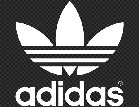 Adidas Trefoil White Logo HD PNG | Citypng