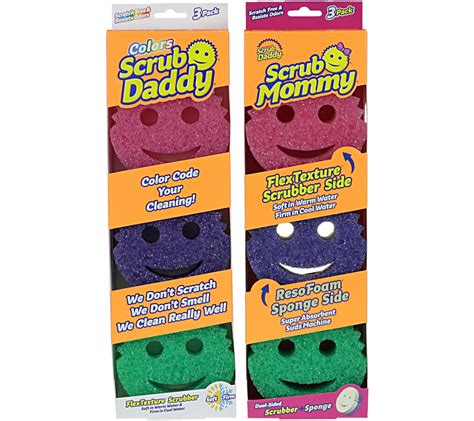 Set of 6 Scrub Daddy & Scrub Mommy in Seasonal Colors Auto-Delivery - Page 1 — QVC.com