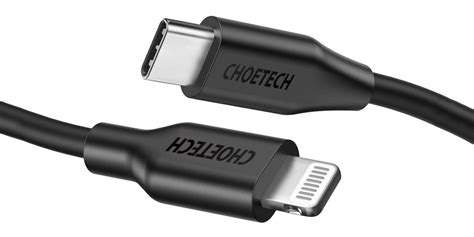 Smartphone Accessories: 6.6-foot USB-C to Lightning Cable $8 (42% off), more