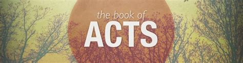 Free Bible Lesson Acts: Book of the Holy Spirit - Sam Luce