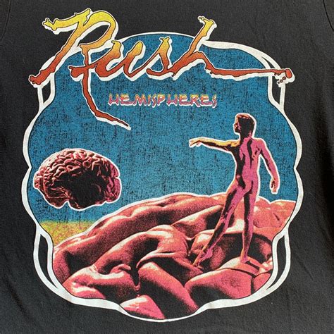 RUSH HEMISPHERES T-SHIRT 🙌🙌🙌🙌🙌🙌🙌🙌🙌🙌🙌🙌🙌New Condition:... - Depop