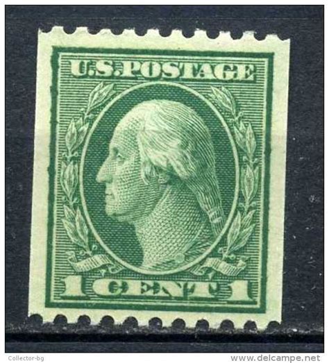 ULTRA RARE RRR 1 CENT US POSTAGE 19TH GREEN FRESH COLOR USA WASHINGTON IMPERF SUPERB STAMP ...