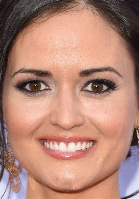 Close-up of Danica McKellar at the 2015 Billboard Music Awards. http://beautyeditor.ca/2015/05 ...