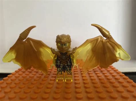 LEGO MINIFIGURE NINJAGO njo755 Jay (Golden Dragon): Crystalized ***NEW ...