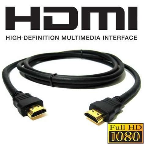 Cable HDMI 1,8mt color negro DM – Tecno Todo